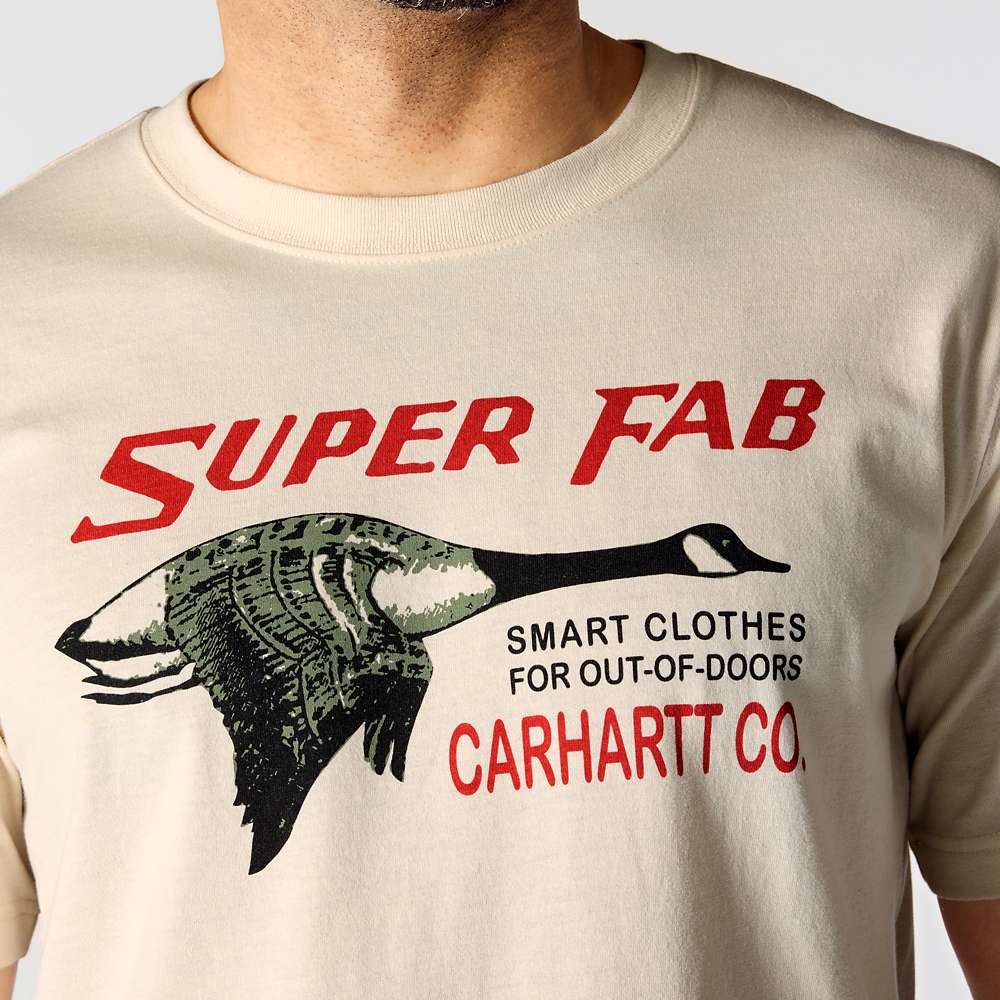 Carhartt Relaxed Fit Lightweight Short - Sleeve Fab Graphic T-Shirt - Wear Yaani