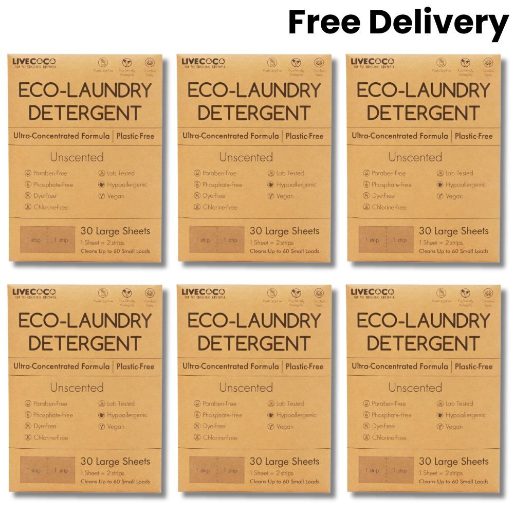 Eco-Laundry Detergent Sheets (60 Loads) - Wear Yaani