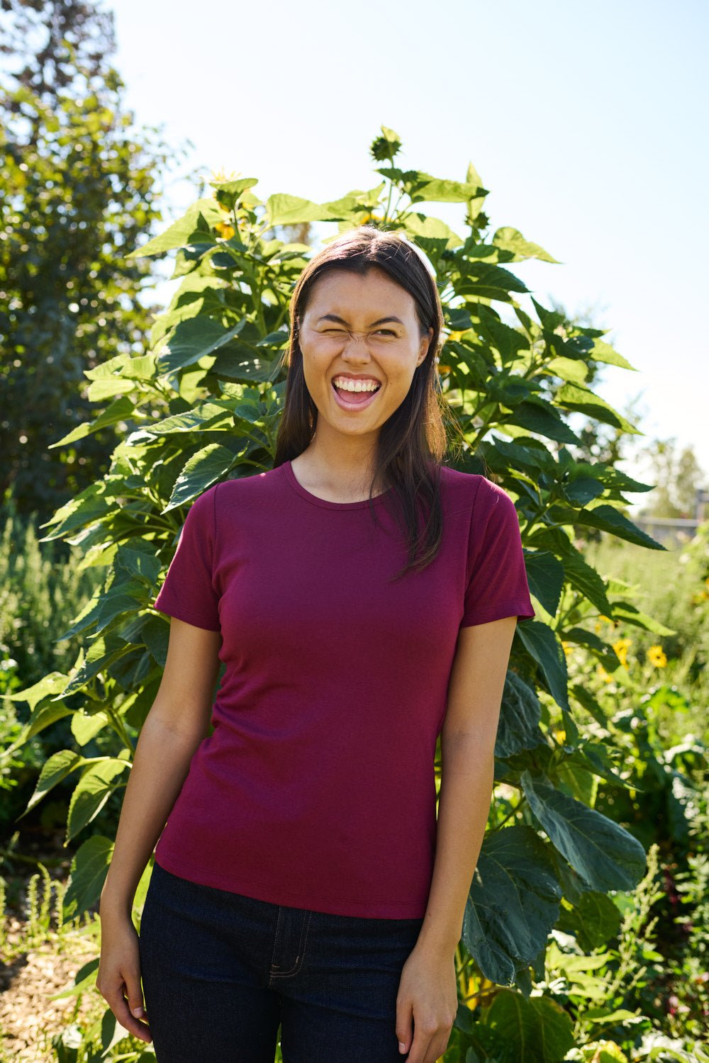 Fairtrade Organic Heavy Interlock T-shirt: Womens - Wear Yaani