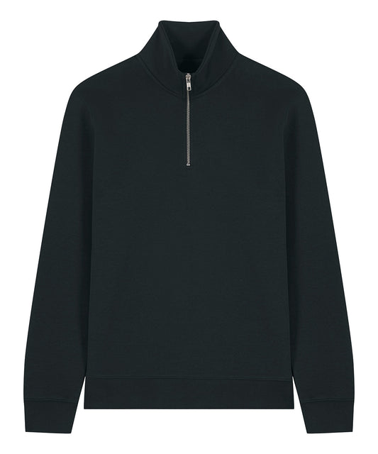 Organic Zip Neck Sweatshirt: Unisex - Wear Yaani
