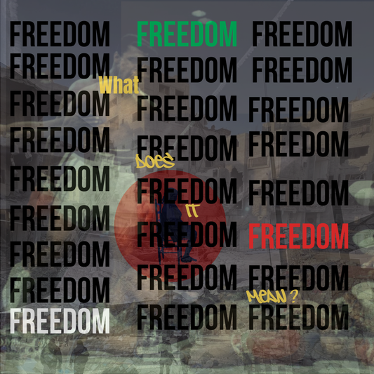 What Does Freedom Mean? - Digital Art Poster Set