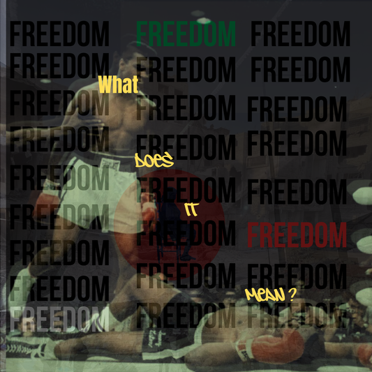 What Does Freedom Mean? - Digital Art Poster Set