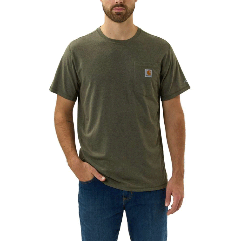 Carhartt Force Breathable Pocket Crew Neck T-Shirt