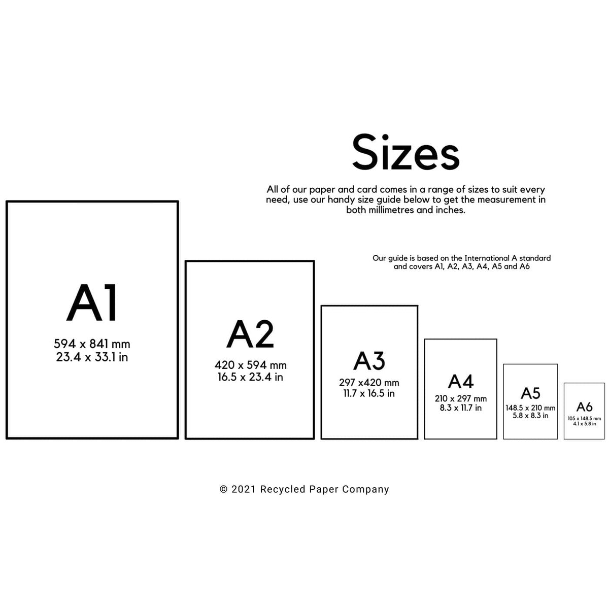 A2 Recycled White Card 220gsm - Eco-Friendly Thick Card for Art & Craft Projects - Wear Yaani