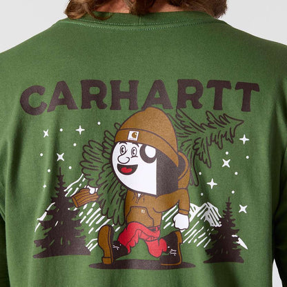 Carhartt Relaxed Fit Heavyweight Short - Sleeve Pocket Outdoor Graphic T-Shirt - Wear Yaani