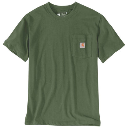 Carhartt Relaxed Fit Heavyweight Short - Sleeve Pocket Outdoor Graphic T-Shirt - Wear Yaani