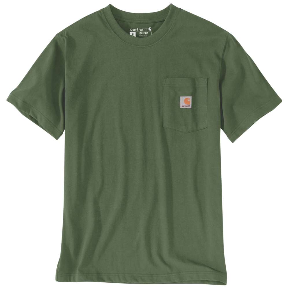 Carhartt Relaxed Fit Heavyweight Short - Sleeve Pocket Outdoor Graphic T-Shirt - Wear Yaani