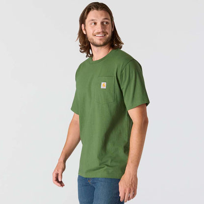 Carhartt Relaxed Fit Heavyweight Short - Sleeve Pocket Outdoor Graphic T-Shirt - Wear Yaani