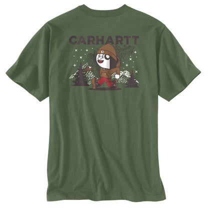Carhartt Relaxed Fit Heavyweight Short - Sleeve Pocket Outdoor Graphic T-Shirt - Wear Yaani