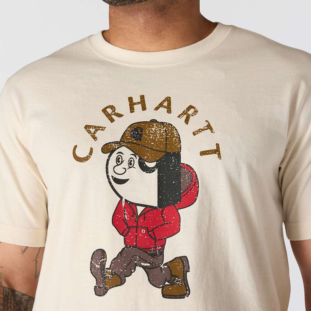 Carhartt Relaxed Fit Lightweight Short - Sleeve Active Jac Graphic T-Shirt - Wear Yaani