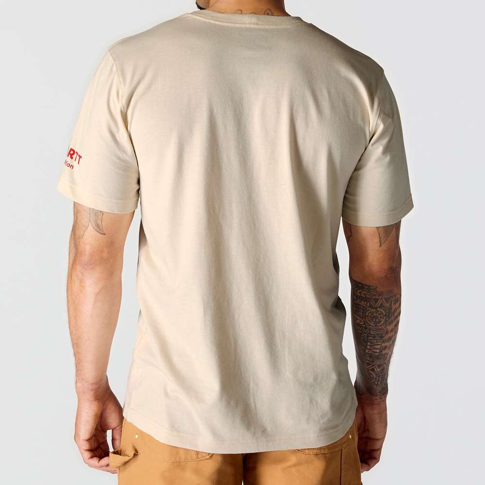 Carhartt Relaxed Fit Lightweight Short - Sleeve Fab Graphic T-Shirt - Wear Yaani