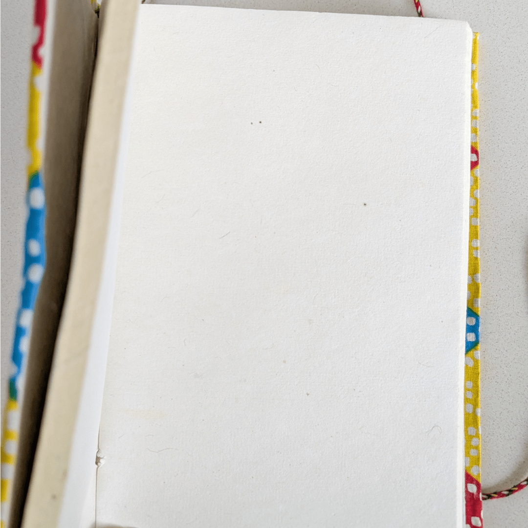 Eco Friendly Cotton Fabric Journals (5 x 7 in), Fair Trade Stationery Ethically Handmade in India - Wear Yaani