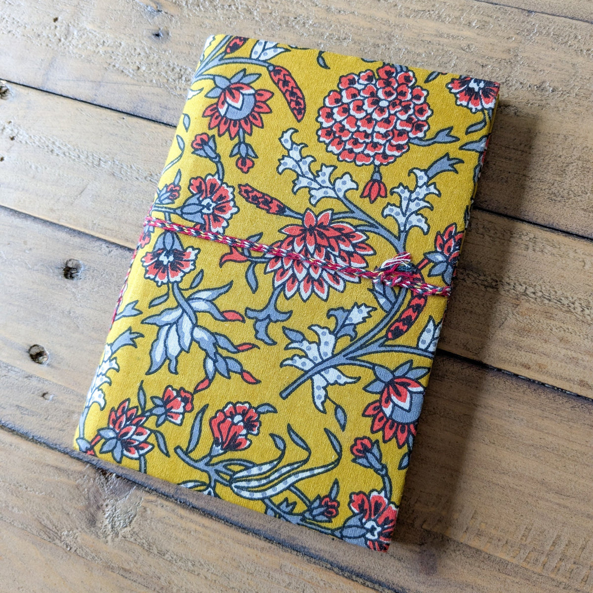 Eco Friendly Cotton Fabric Journals (5 x 7 in), Fair Trade Stationery Ethically Handmade in India - Wear Yaani