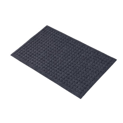 Eco Friendly Waffles Pattern Door Mat - Grey - Wear Yaani