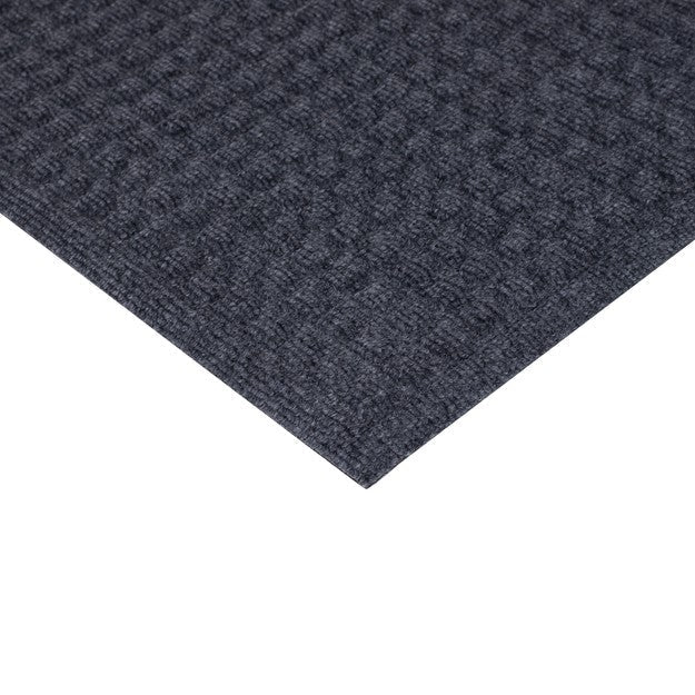 Eco Friendly Waffles Pattern Door Mat - Grey - Wear Yaani