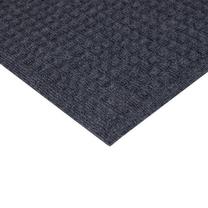Eco Friendly Waffles Pattern Door Mat - Grey - Wear Yaani
