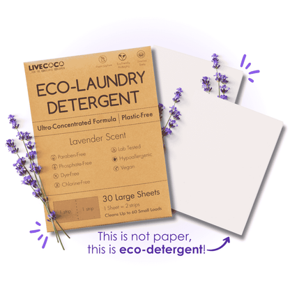 Eco-Laundry Detergent Sheets (60 Loads) - Wear Yaani