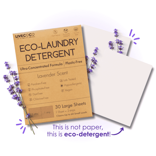 Eco-Laundry Detergent Sheets (60 Loads) - Wear Yaani