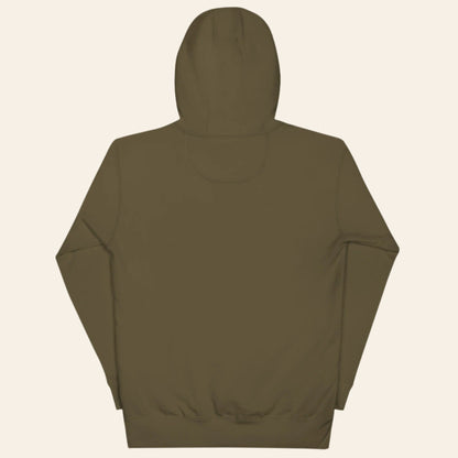 Embroidered Olive & Tatreez Hoodie - Wear Yaani