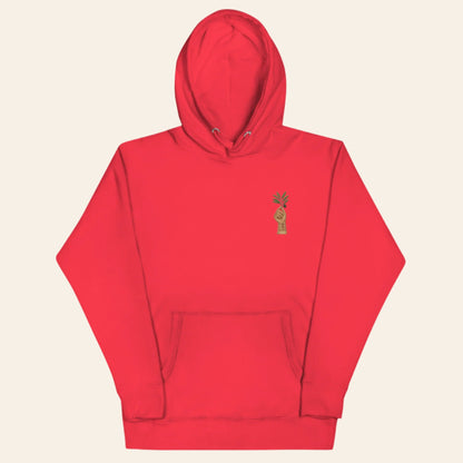 Embroidered Olive & Tatreez Hoodie - Wear Yaani