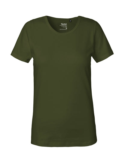 Fairtrade Organic Heavy Interlock T-shirt: Womens - Wear Yaani