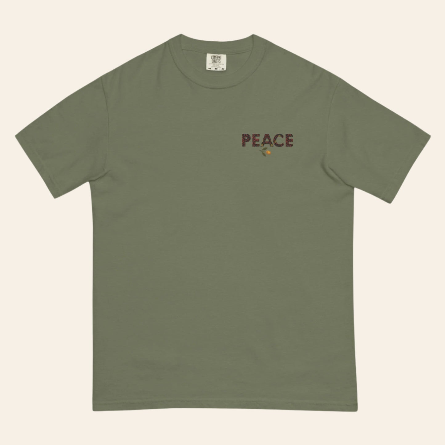 Floral Peace T-shirt - Wear Yaani