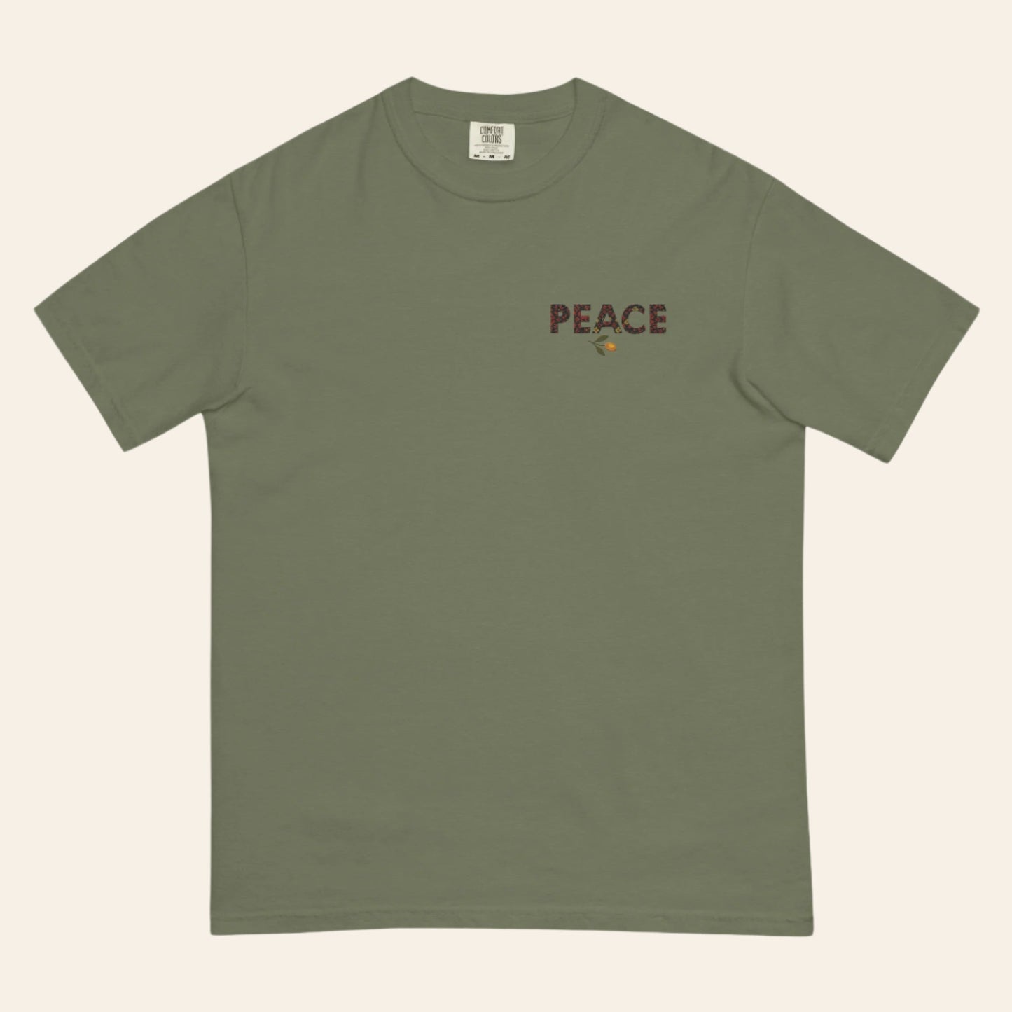 Floral Peace T-shirt - Wear Yaani