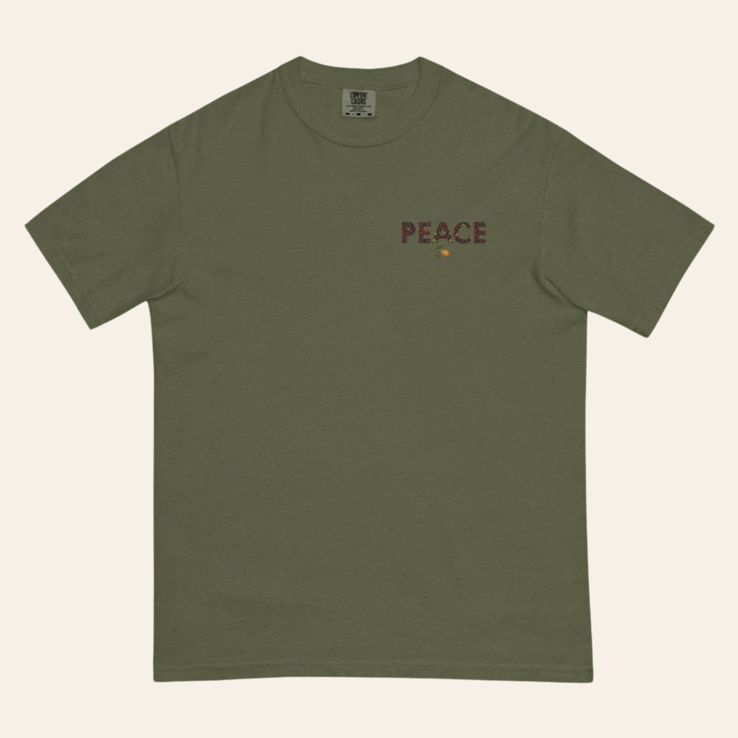 Floral Peace T-shirt - Wear Yaani