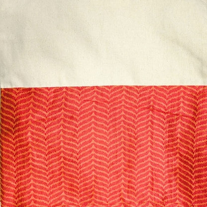 Half sari, half cotton tote bag, ethically handmade in India - Wear Yaani