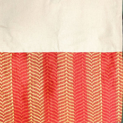 Half sari, half cotton tote bag, ethically handmade in India - Wear Yaani