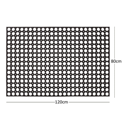 Heavy Duty Non Slip Rubber Ring Entrance Doormat - Wear Yaani