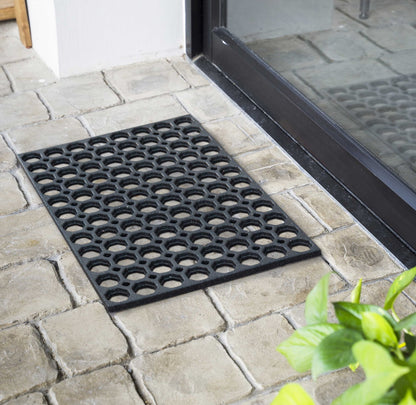 Heavy Duty Non Slip Rubber Ring Entrance Doormat - Wear Yaani