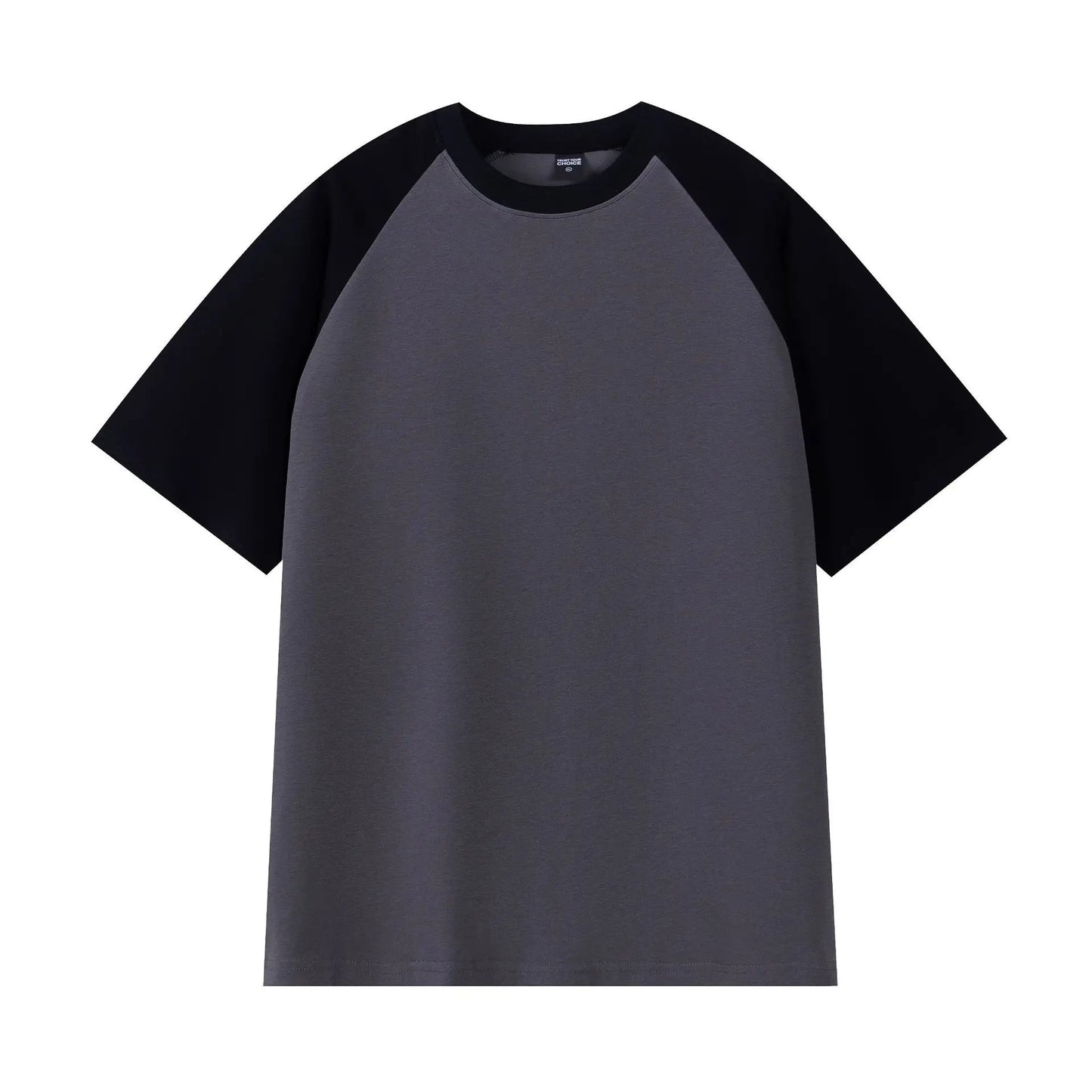 Heavyweight Contrast Sleeve Cotton T-Shirt for Men - Wear Yaani