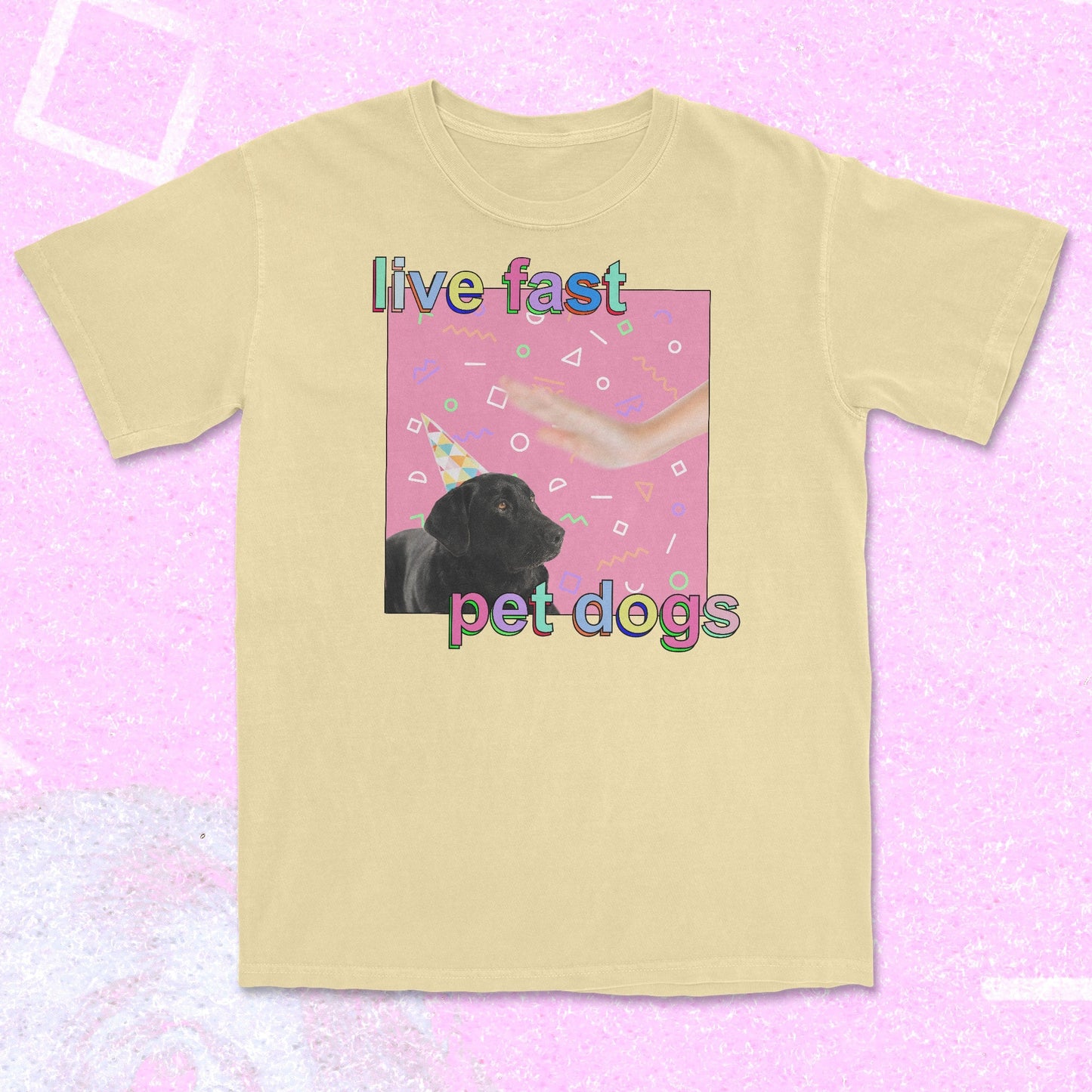 live fast pet dogs - t-shirt - Wear Yaani