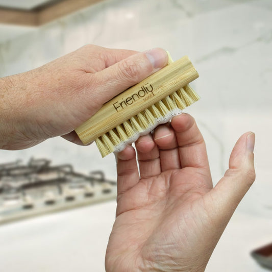 Nail Brush - Bamboo & Sisal - Wear Yaani