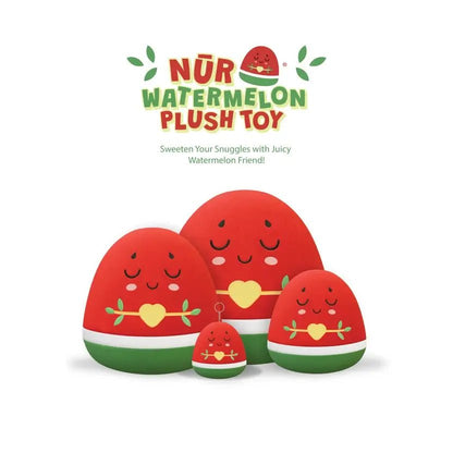 Nūr Watermelon Keyring (8cm) | Islamic Toys for Kids - Wear Yaani