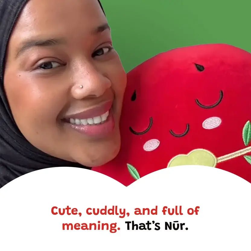 Nūr Watermelon Keyring (8cm) | Islamic Toys for Kids - Wear Yaani