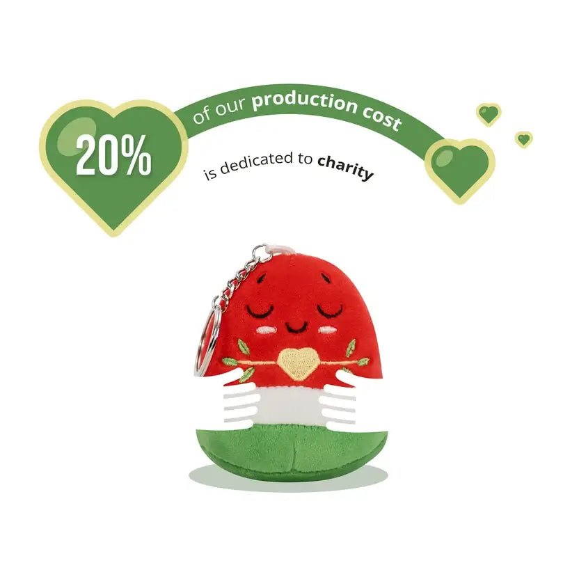Nūr Watermelon Keyring (8cm) | Islamic Toys for Kids - Wear Yaani