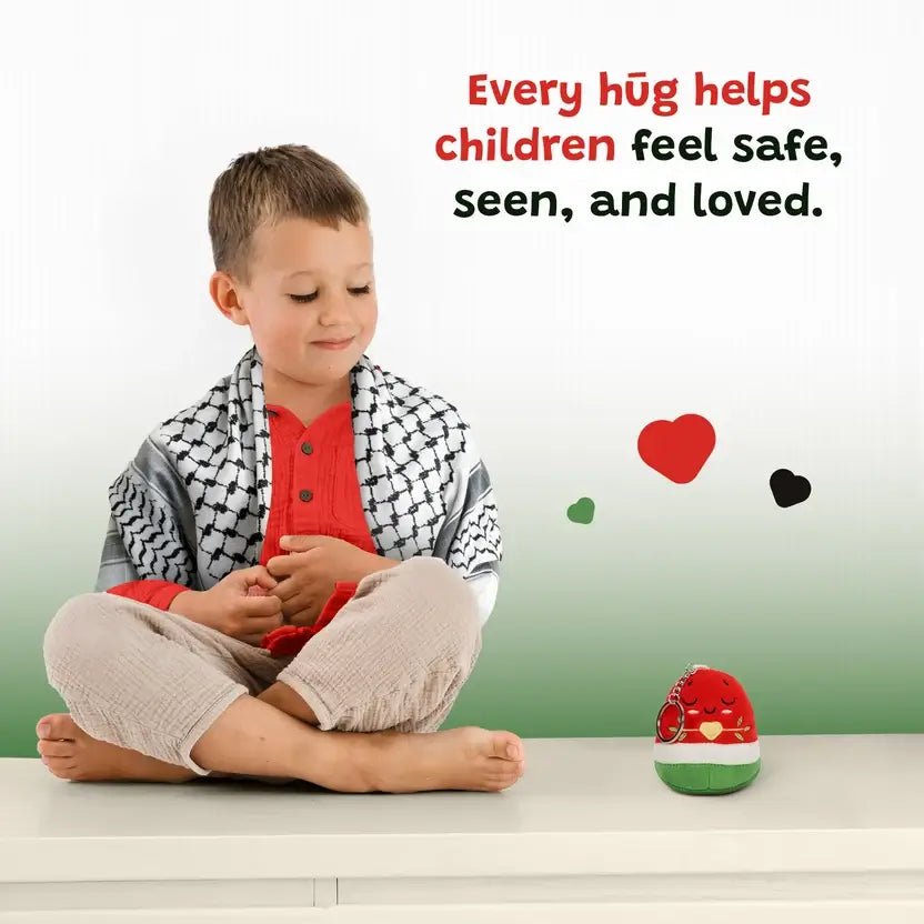 Nūr Watermelon Keyring (8cm) | Islamic Toys for Kids - Wear Yaani