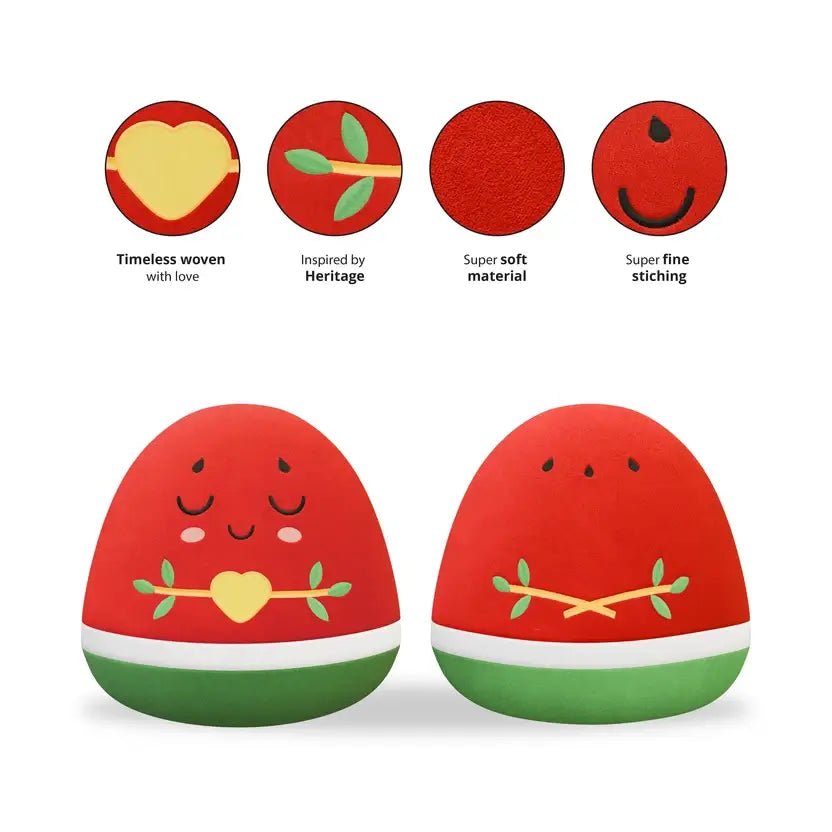 Nūr Watermelon Keyring (8cm) | Islamic Toys for Kids - Wear Yaani