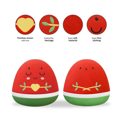 Nūr Watermelon Keyring (8cm) | Islamic Toys for Kids - Wear Yaani
