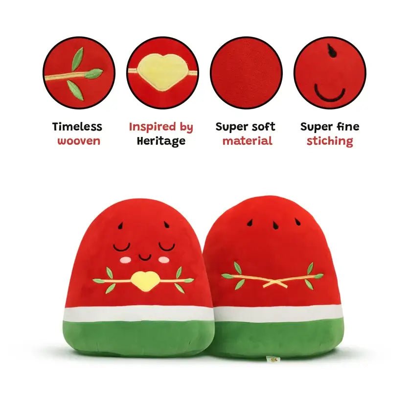 Nūr Watermelon Keyring (8cm) | Islamic Toys for Kids - Wear Yaani