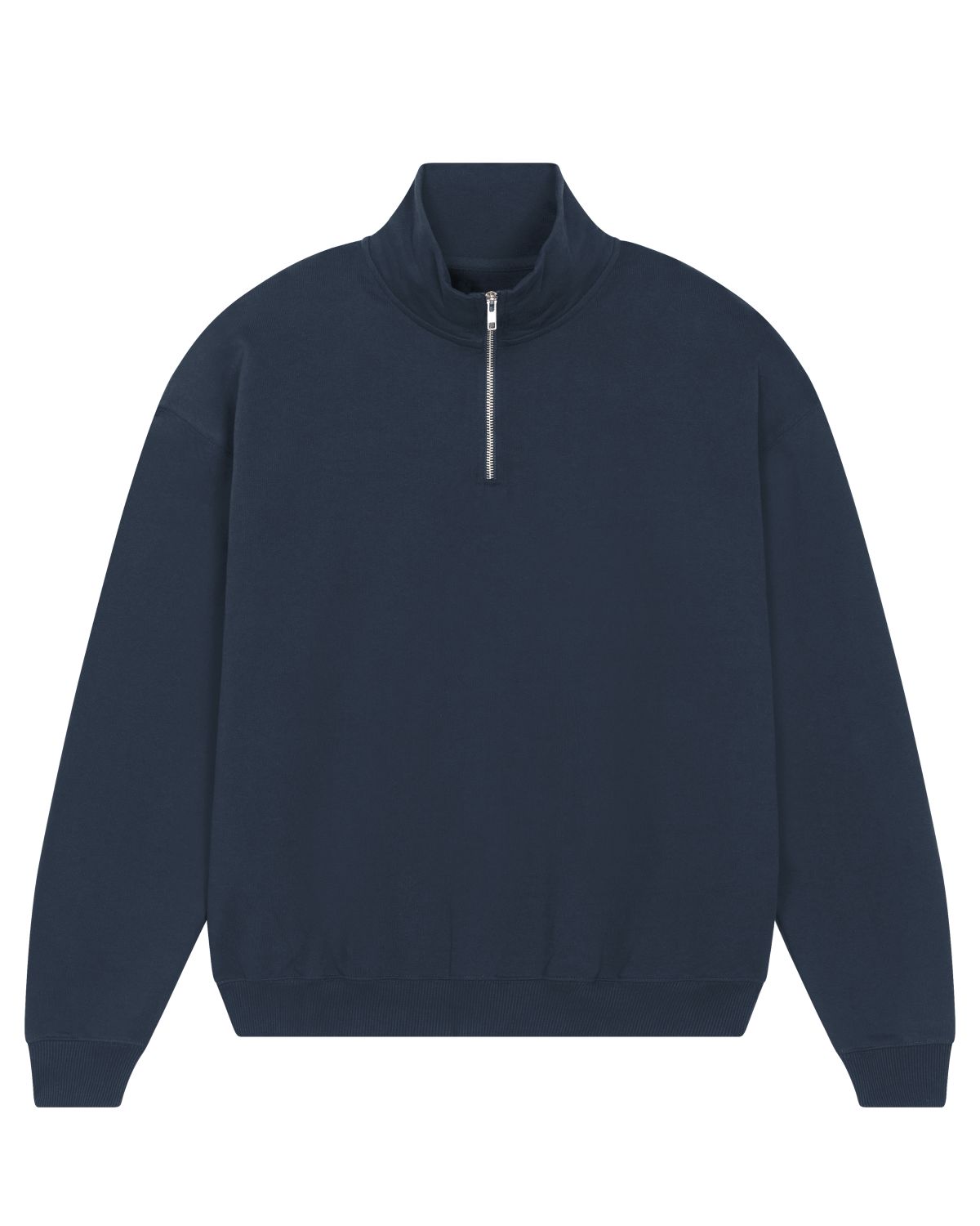 Organic Boxy Quarter Zip Sweatshirt: Unisex - Wear Yaani