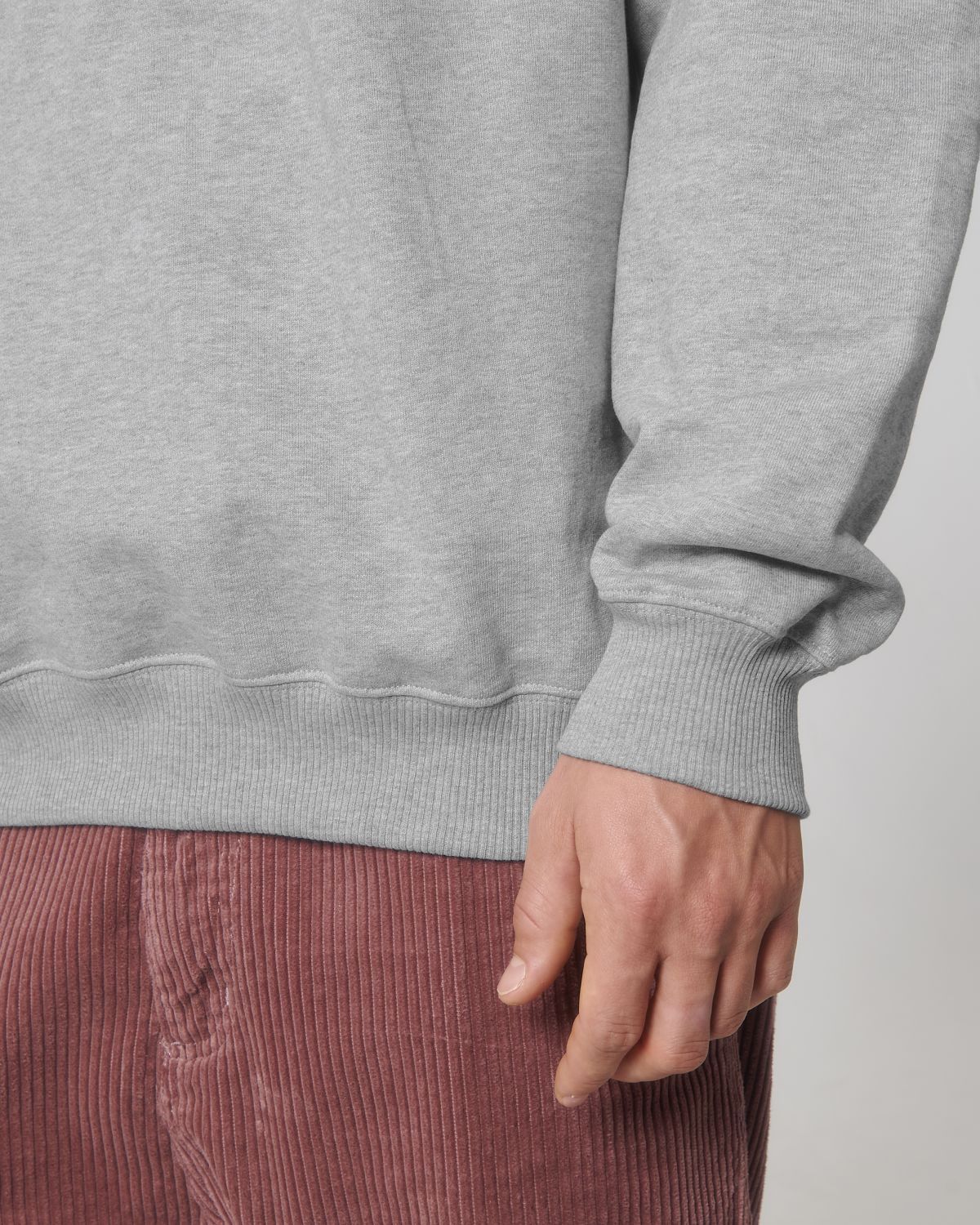 Organic Boxy Quarter Zip Sweatshirt: Unisex - Wear Yaani