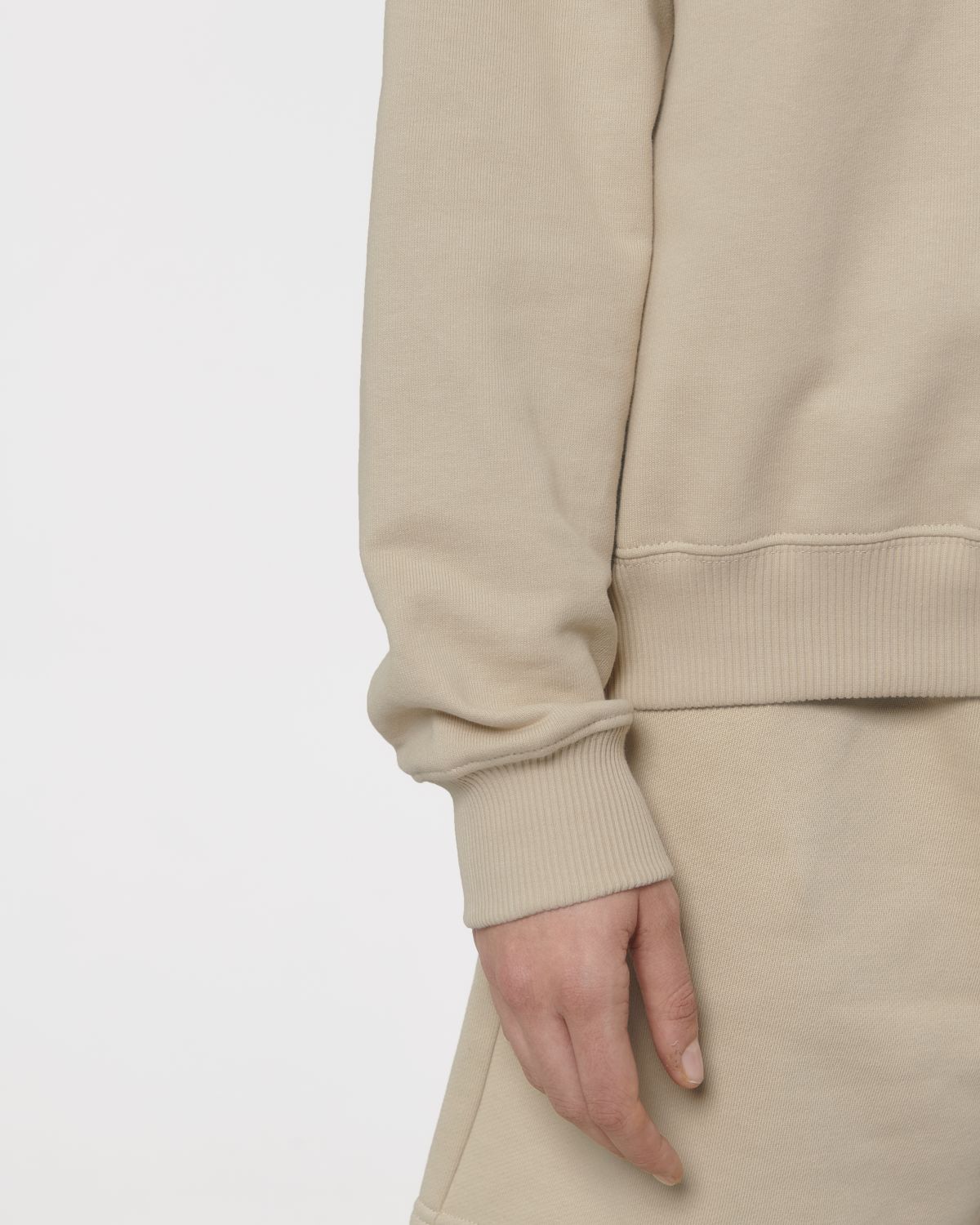 Organic Boxy Quarter Zip Sweatshirt: Unisex - Wear Yaani