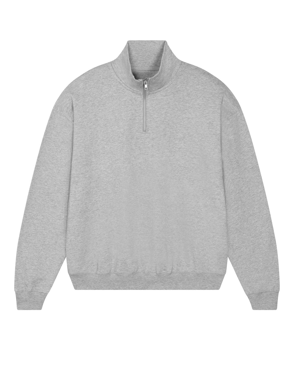 Organic Boxy Quarter Zip Sweatshirt: Unisex - Wear Yaani