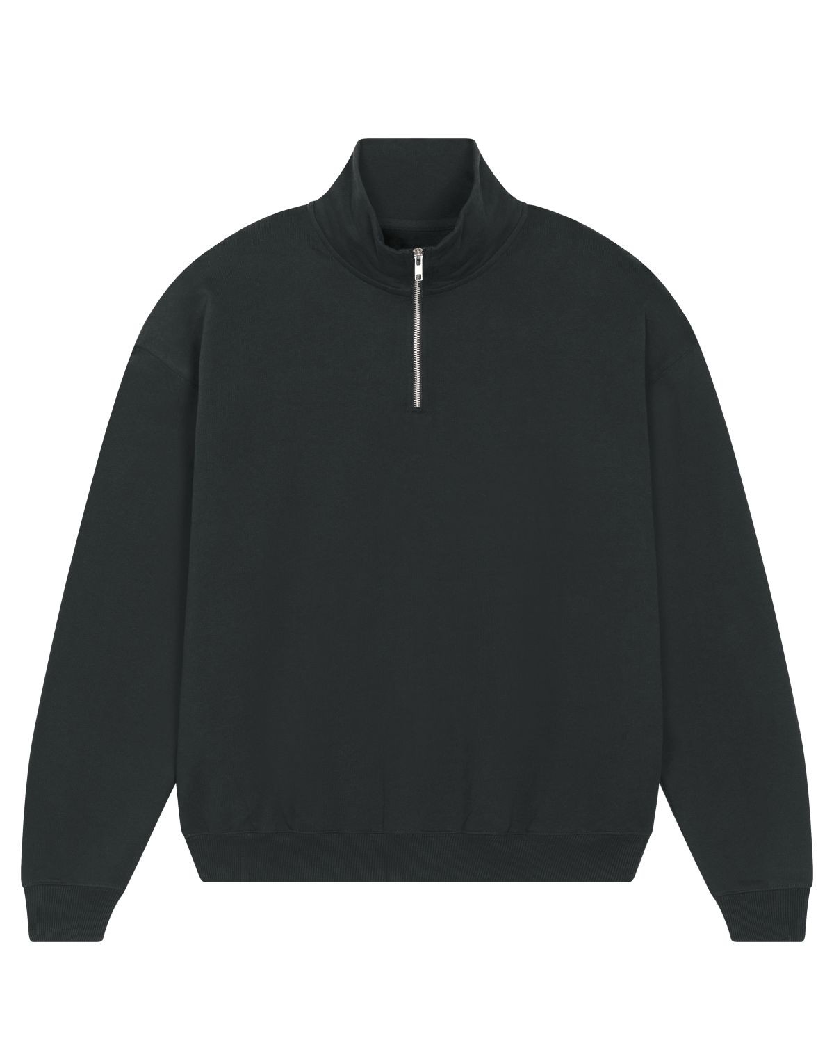 Organic Boxy Quarter Zip Sweatshirt: Unisex - Wear Yaani