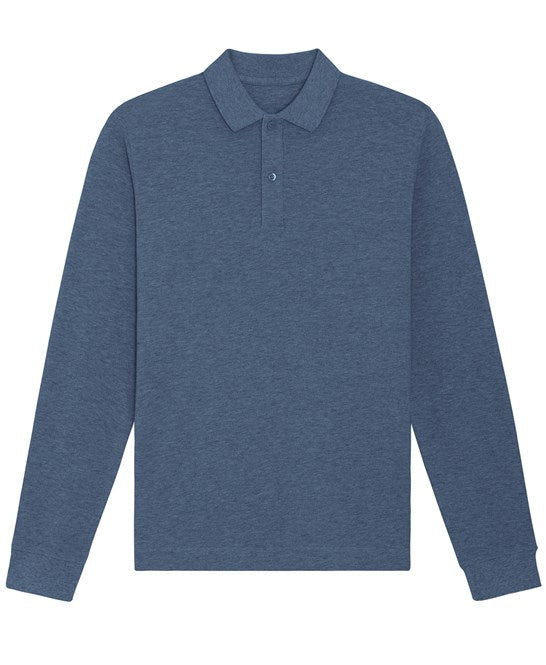 Organic Colours Long Sleeve Polo: Unisex - Wear Yaani