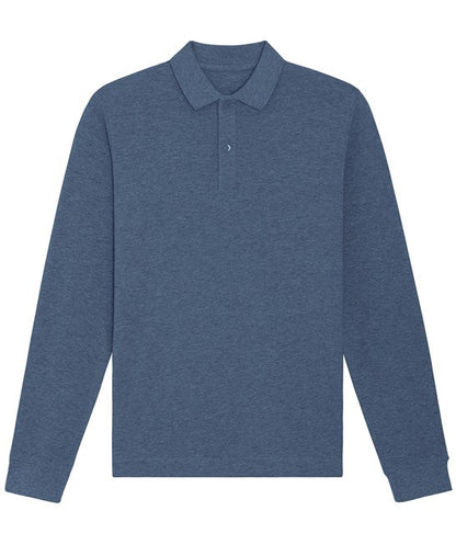 Organic Colours Long Sleeve Polo: Unisex - Wear Yaani
