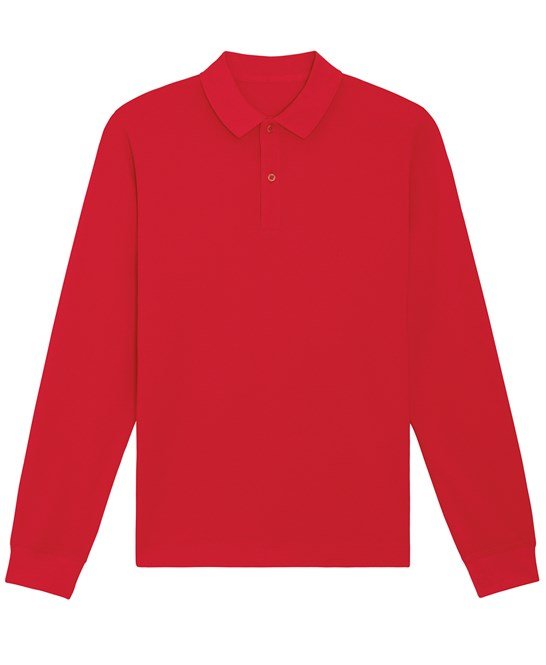 Organic Colours Long Sleeve Polo: Unisex - Wear Yaani